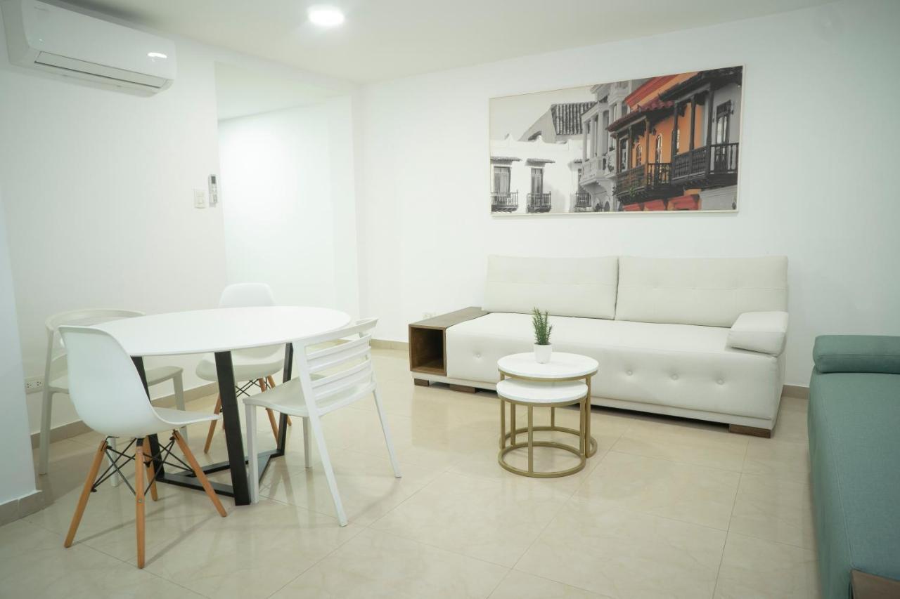 Apartamento En Bocagrande - Edificio Minarete Appartement Cartagena Buitenkant foto
