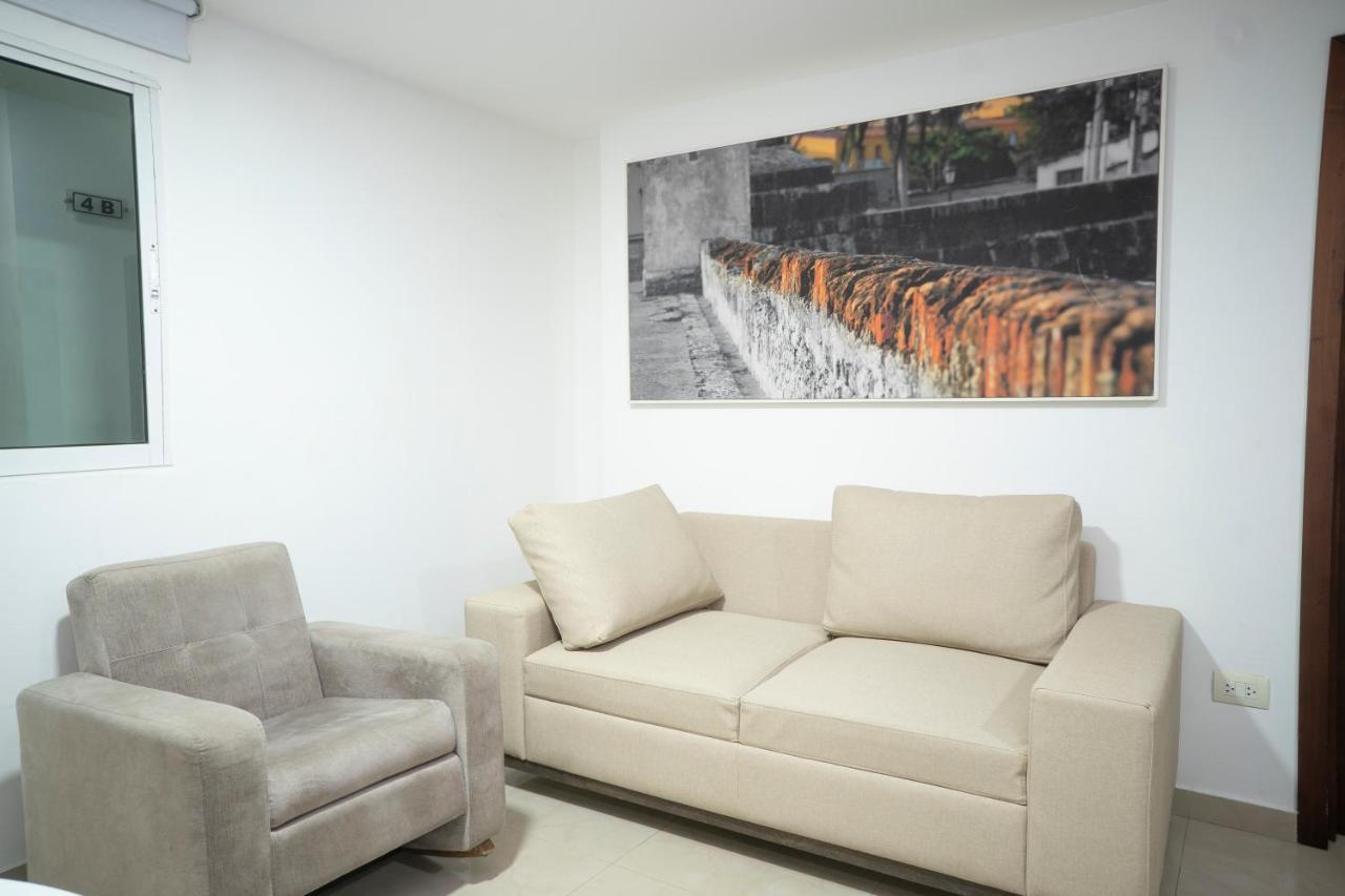 Apartamento En Bocagrande - Edificio Minarete Appartement Cartagena Buitenkant foto