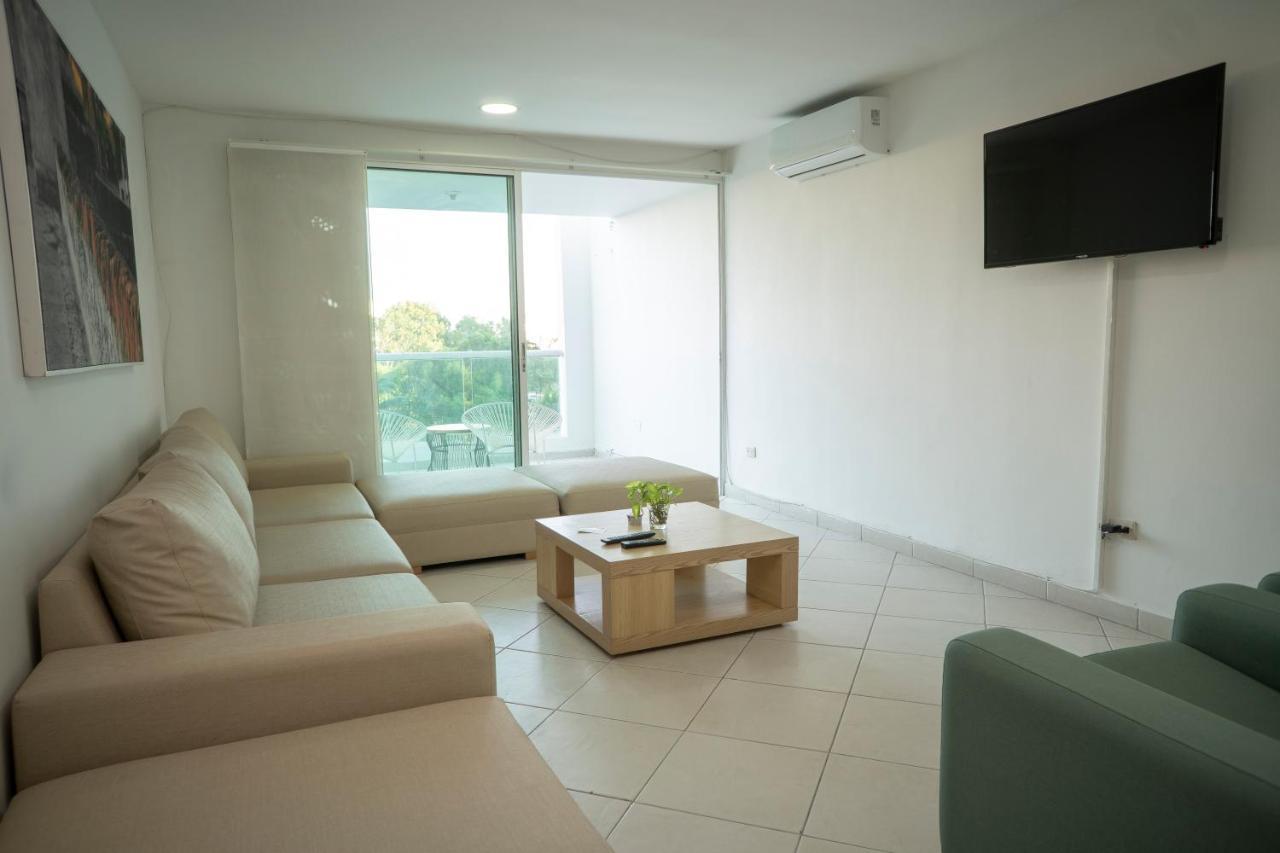 Apartamento En Bocagrande - Edificio Minarete Appartement Cartagena Buitenkant foto