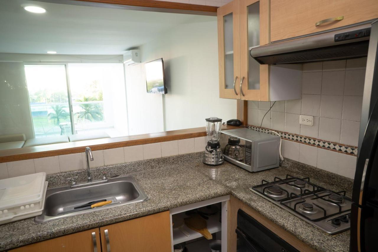 Apartamento En Bocagrande - Edificio Minarete Appartement Cartagena Buitenkant foto