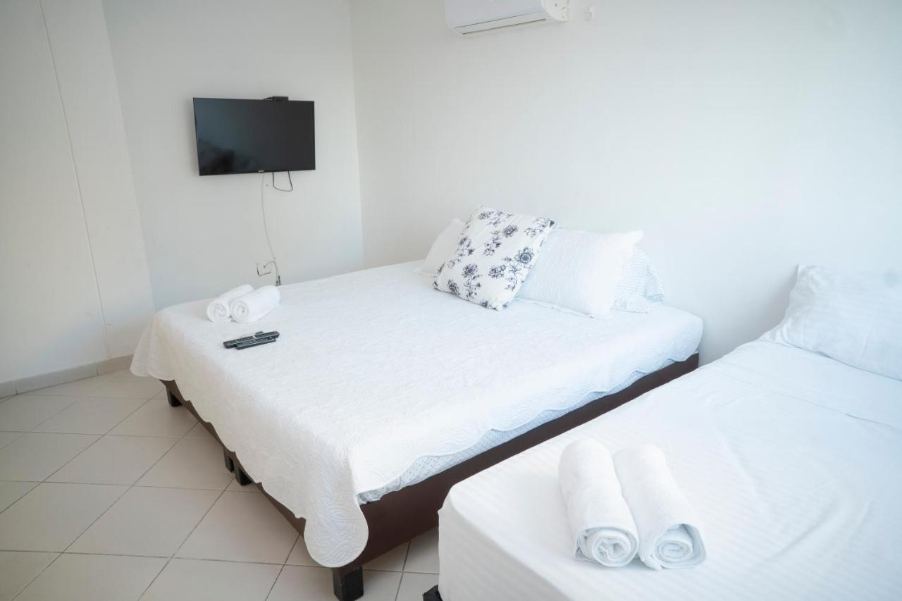 Apartamento En Bocagrande - Edificio Minarete Appartement Cartagena Buitenkant foto